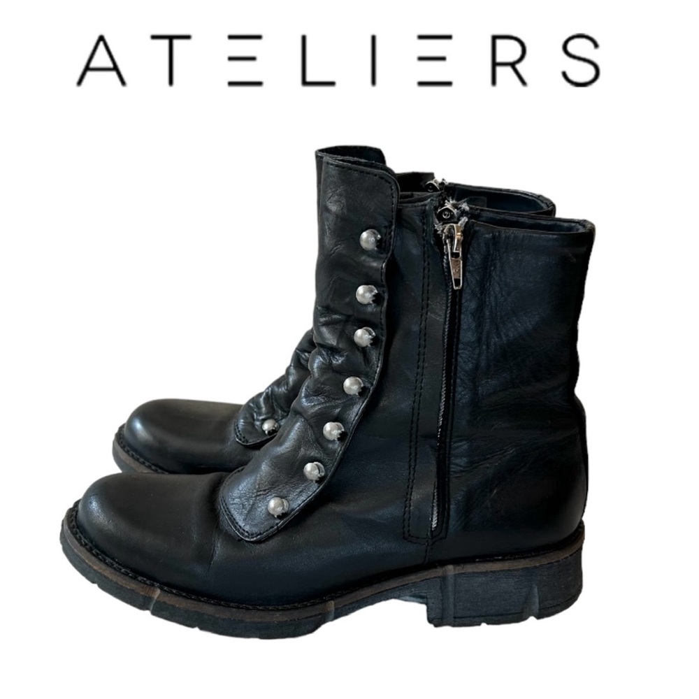 Ateliers Art Bloom Boots in Black